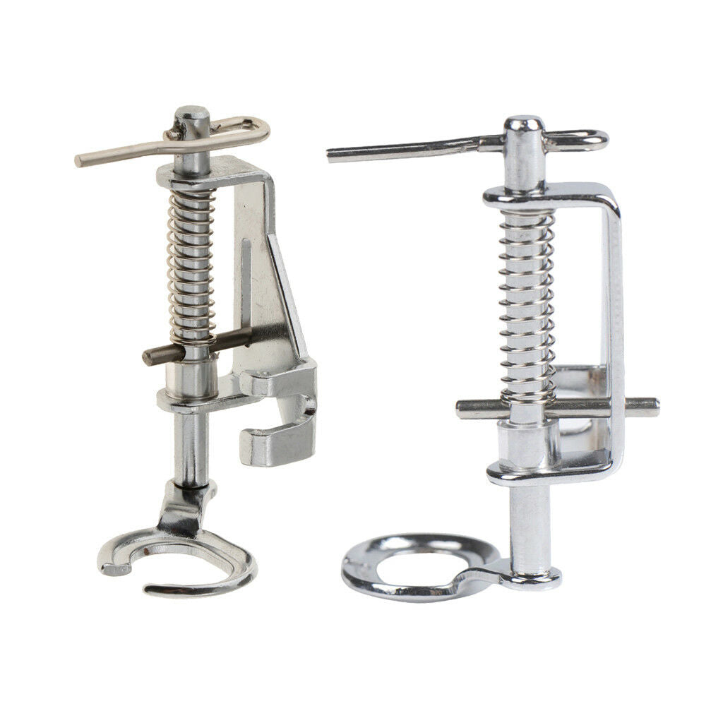 2pcs Spring Free Motion Quilting Darning Embroidery Sewing Machine Foot Feet