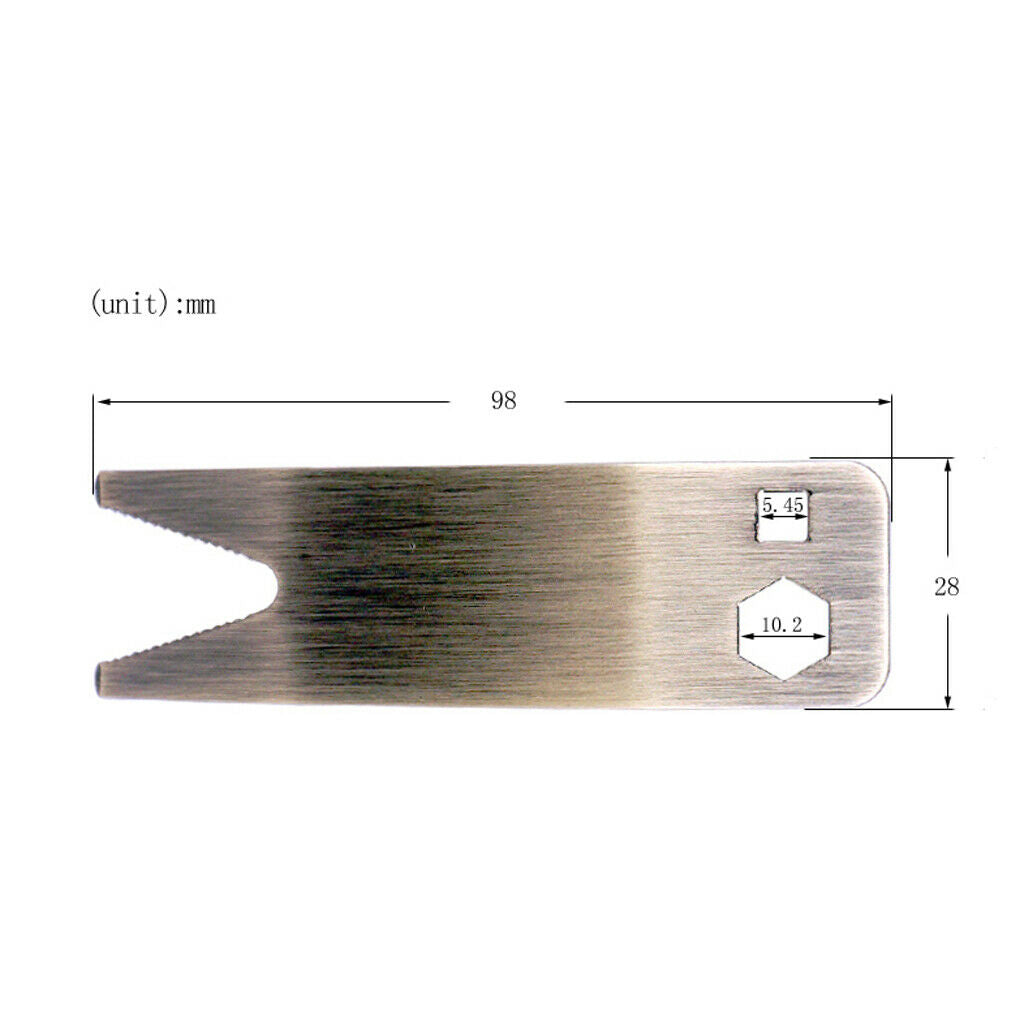 Guitar Bass Multi Spanner Wrench Luthier Tool for Guitar Parts Accessories