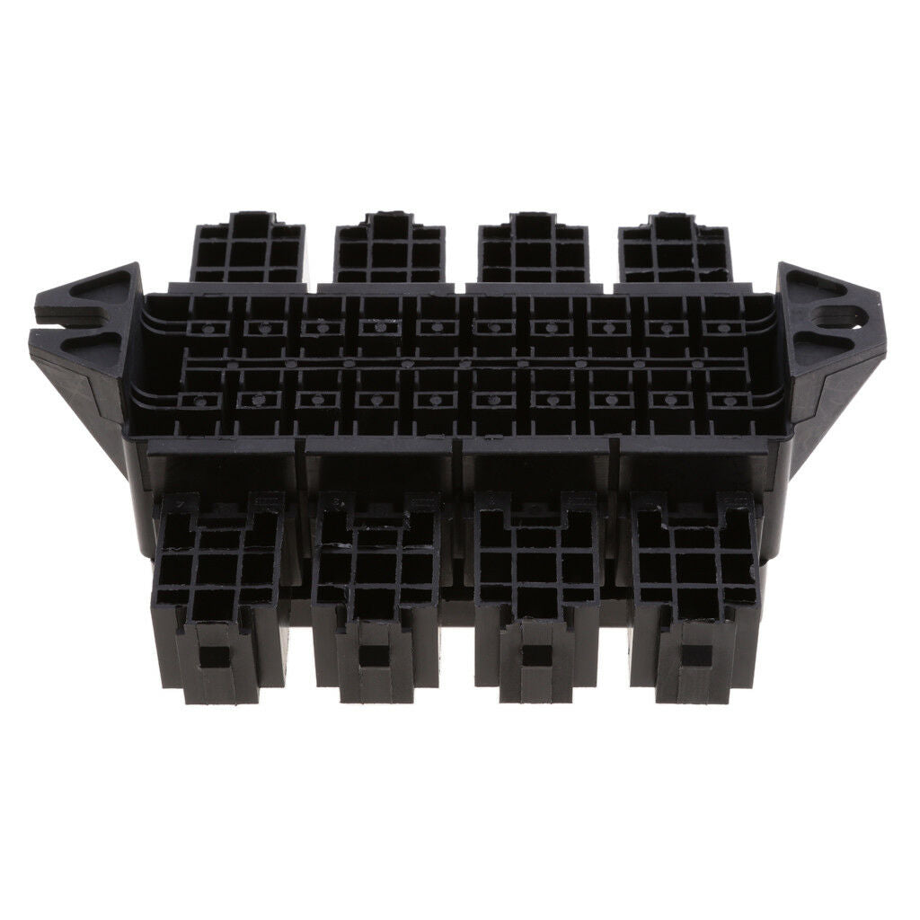 Automotive Fuse Relay Box Holder Block Circuit Protector With Terminals Kit