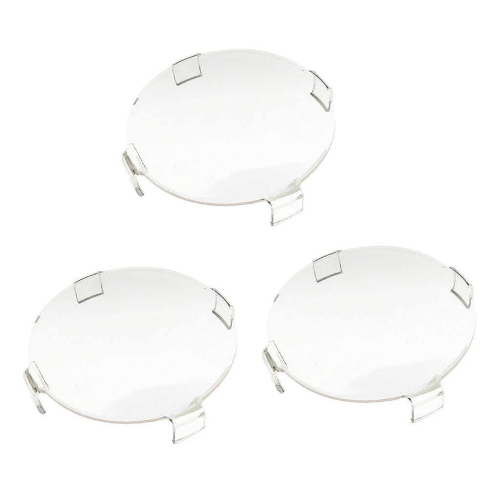 3pcs HID Xenon Driving Lights Lens Spot Work Lens 7inch* Work Lamp Cover