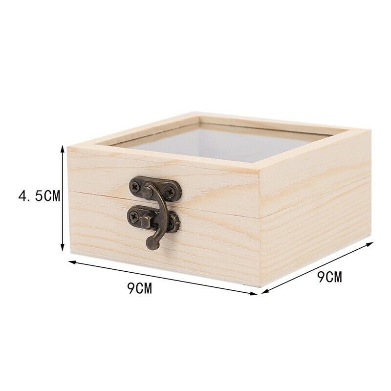 16 Grids Wooden Essential Oil Box Container Organizer Natural Storage Case S IE