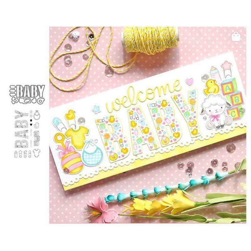 Baby Products Cutting Dies Clear Stamp DIY Scrapbook Paper Card Craft