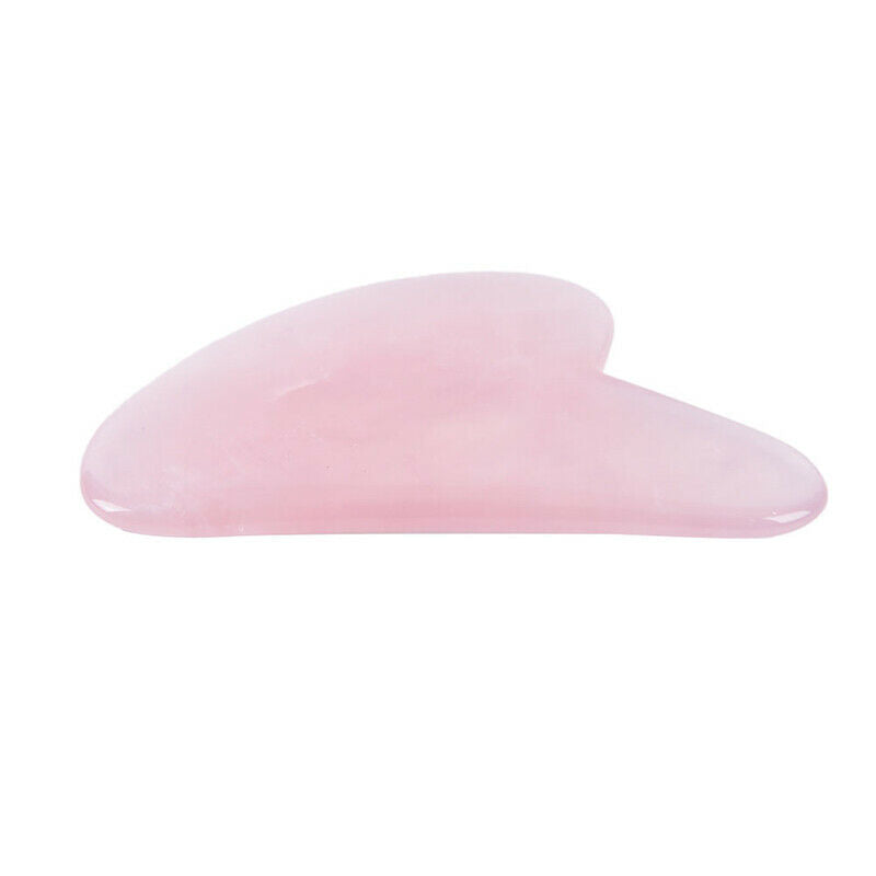 1PC Natural Quartz Jade Guasha Board Scraper Tools Board Massager Tool Re.l8