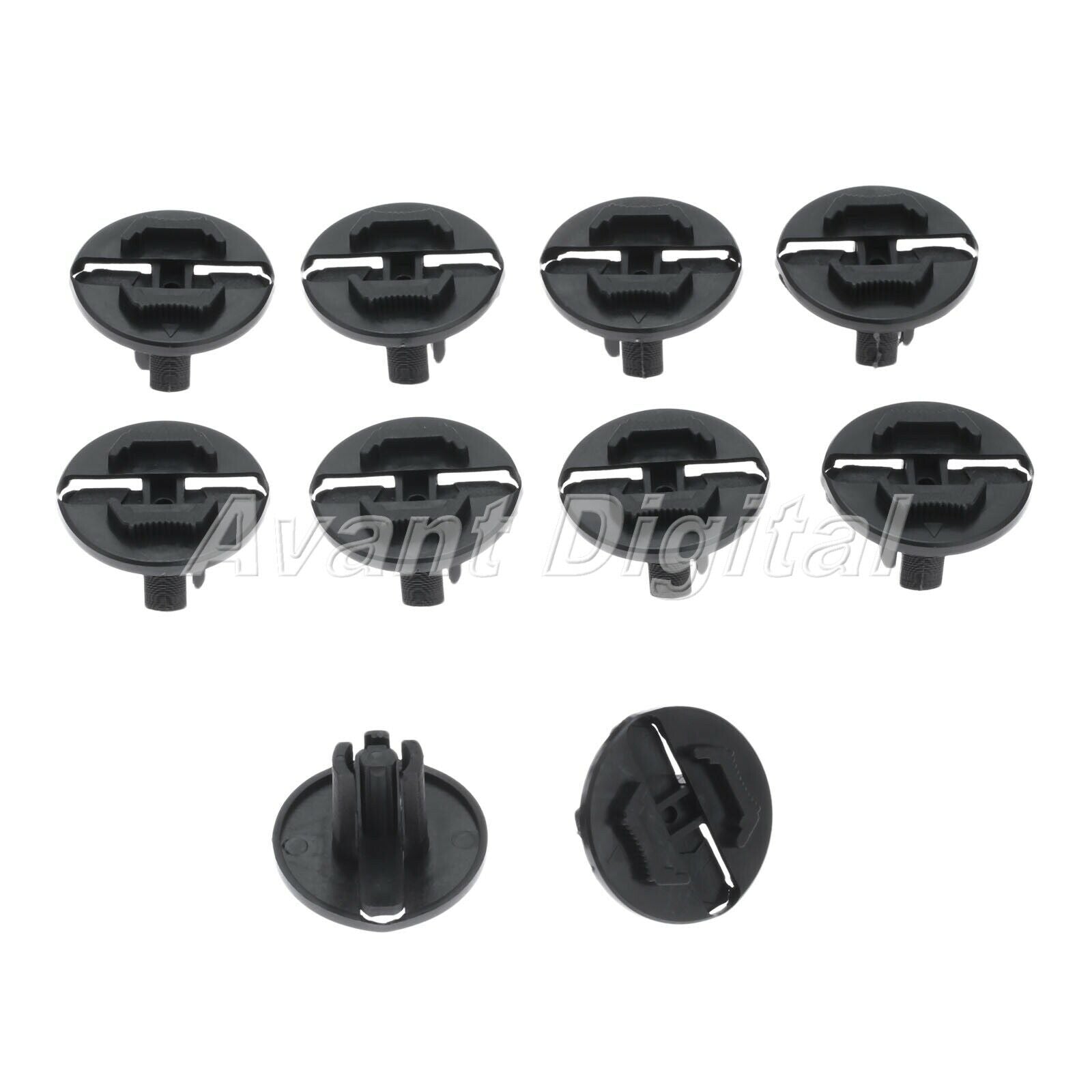 10pcs Fastener Clips Fit for 1987-1989 88 260E 124.026 90-92 91 300E 2.6 124.026