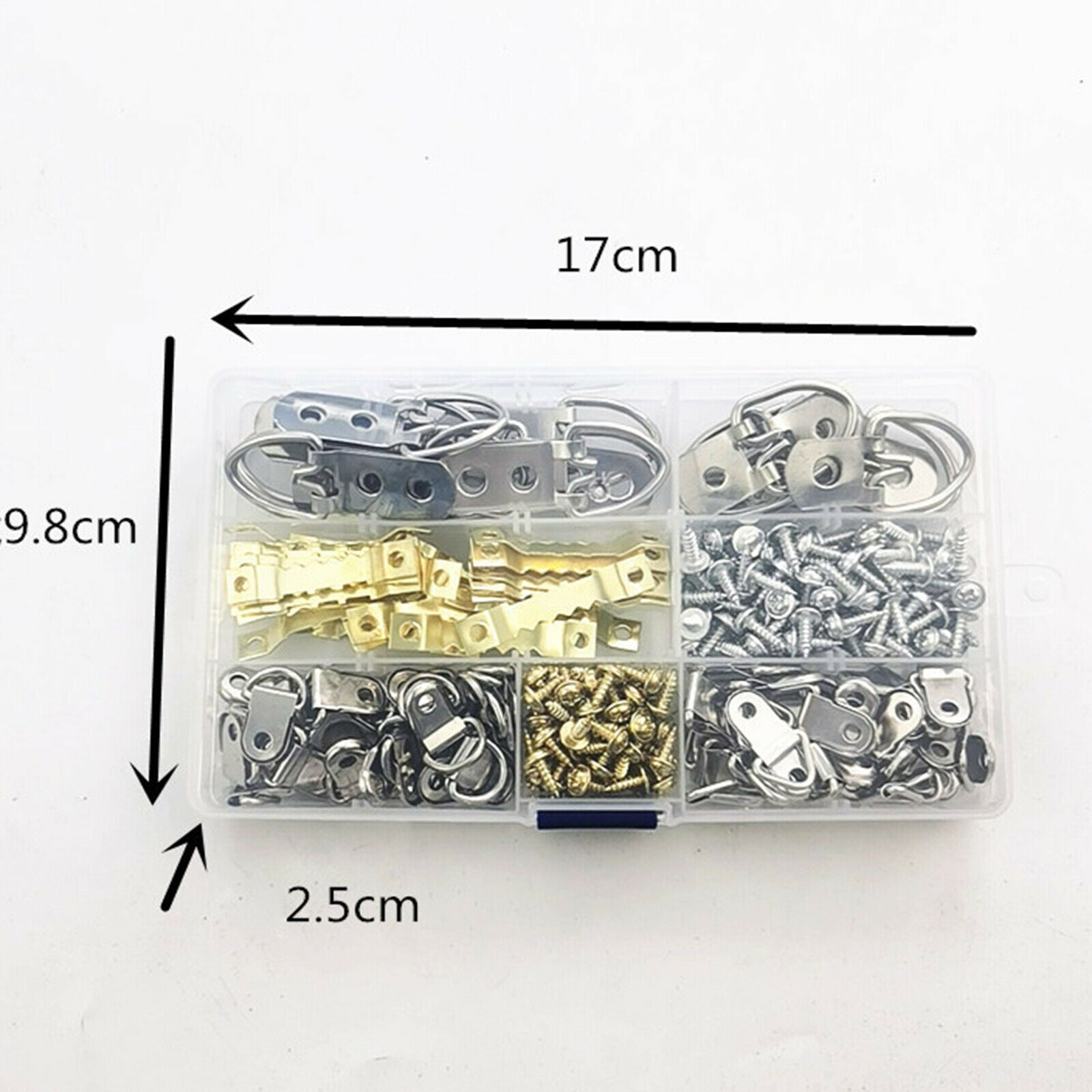 270Pcs Metal Picture Frame Hangers Art Oil Painting Mirror Hooks Fixing