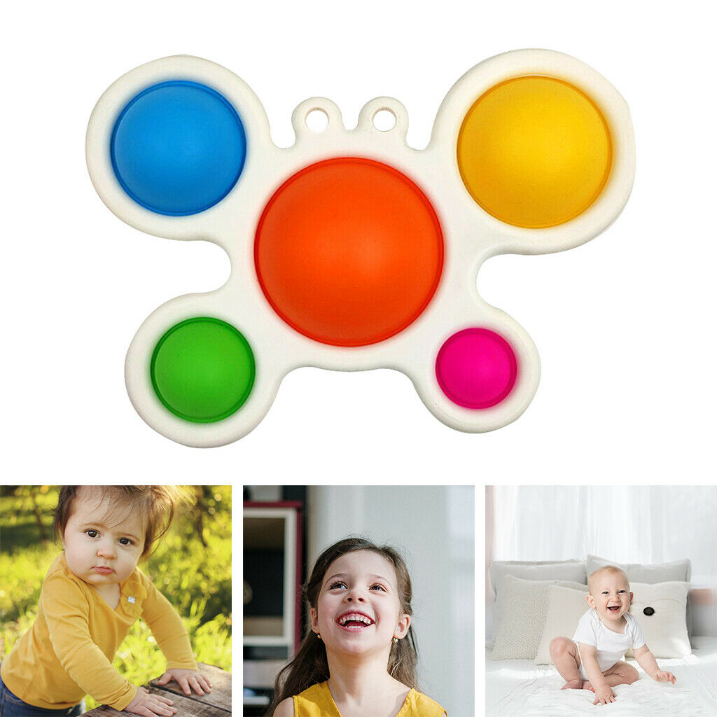 Fidget Infant Baby Bath Rattle Stress Finger Toys New for Kids Party Gifts