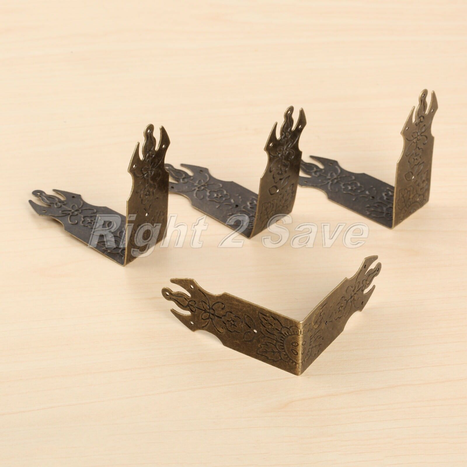 69*69*29mm Jewelry Box Decorative Wooden Chest Edge Cover Corner Protector Guard