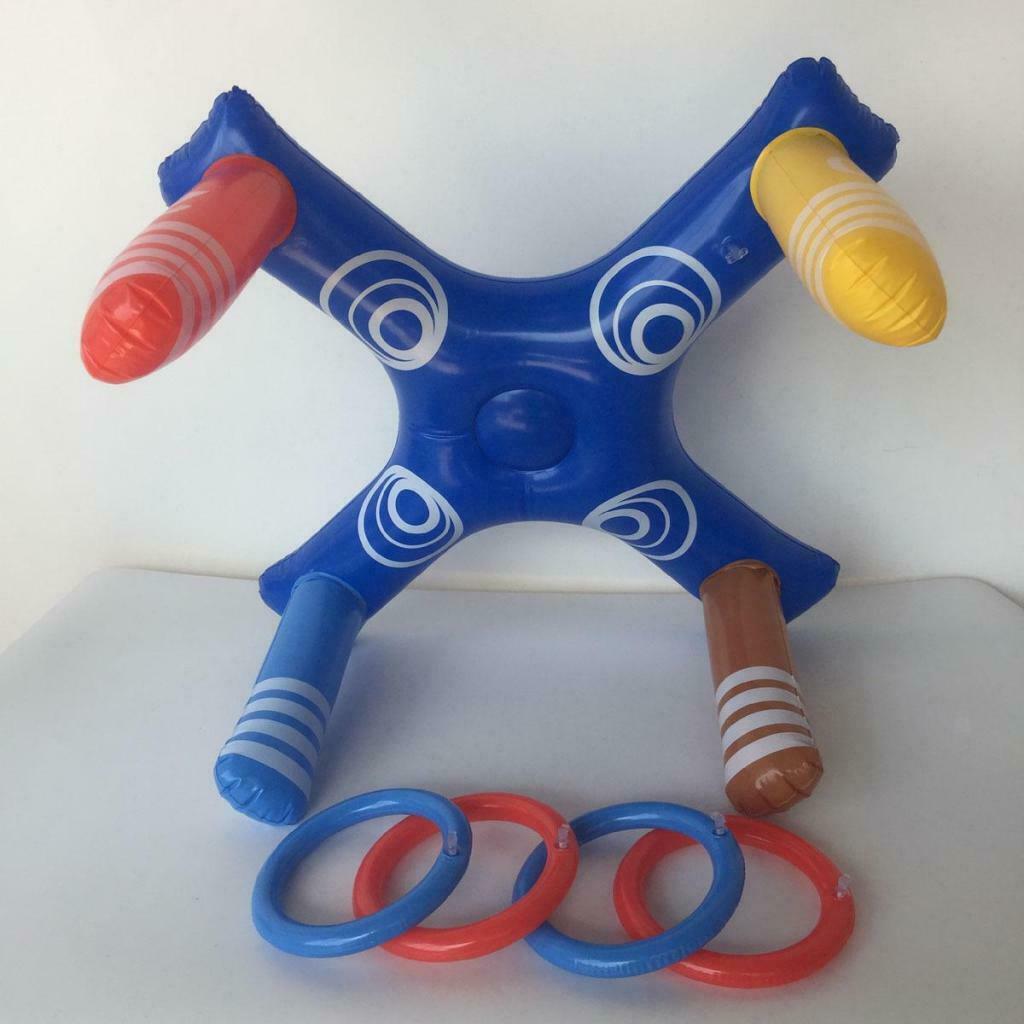 Outdoor Yard Games Ring Toss Toys Pool Game Children Family Boys Girl Gift
