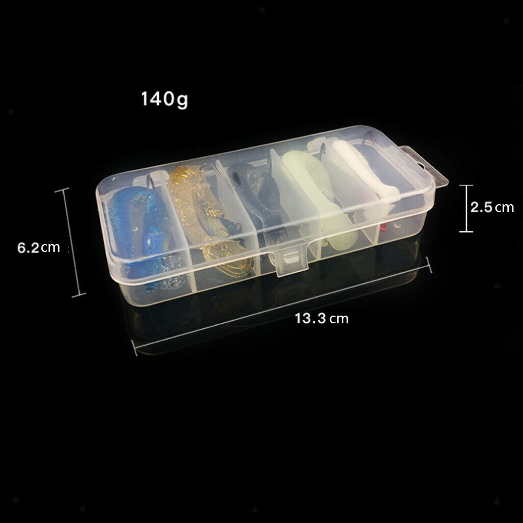 5Pcs Fishing Lures Crankbait Topwater Bait Swimbait for Pike Trout Bass Lure