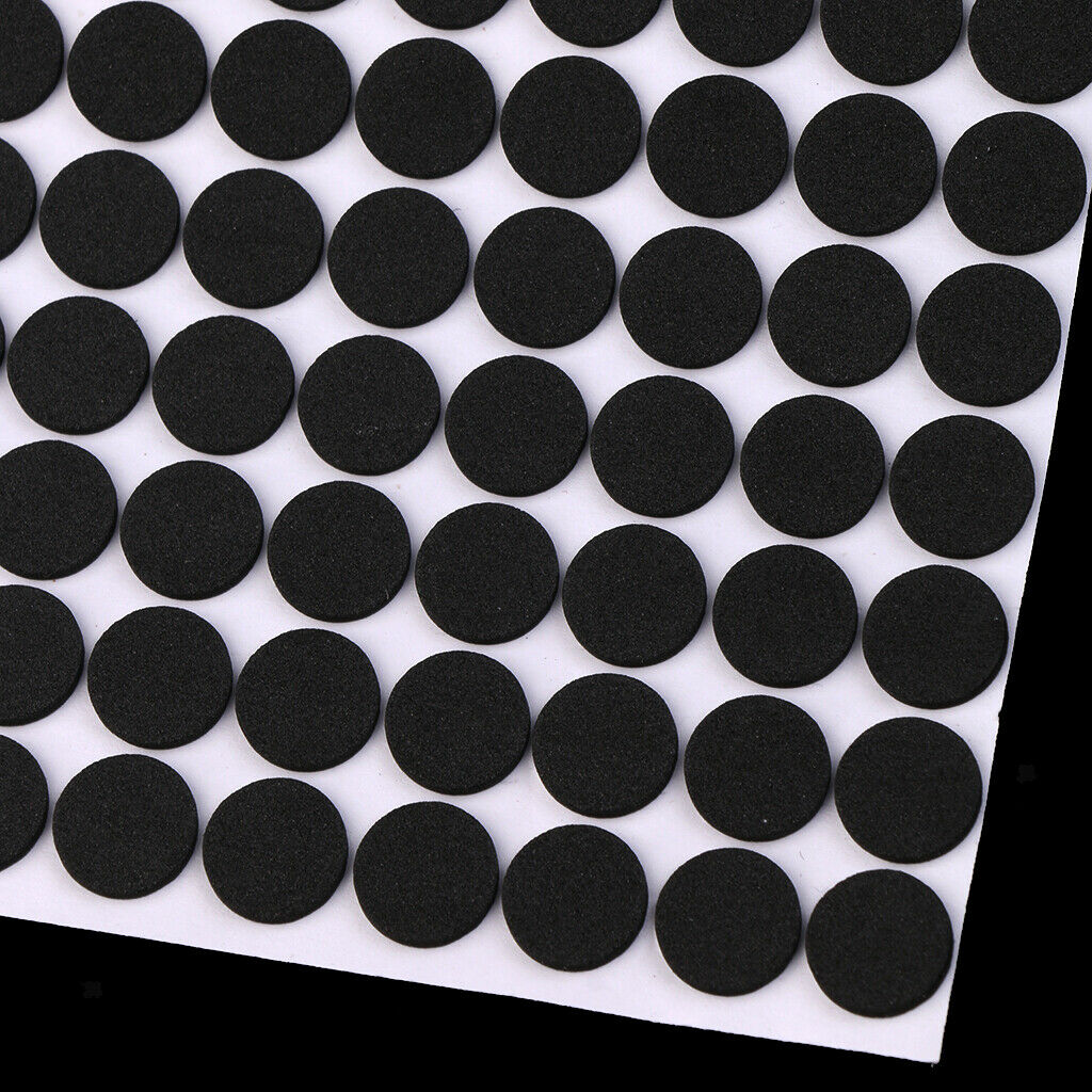 50x Sheet Rubber Based EVA Pads Self Adhesive Furniture Anti-Skid Protectors