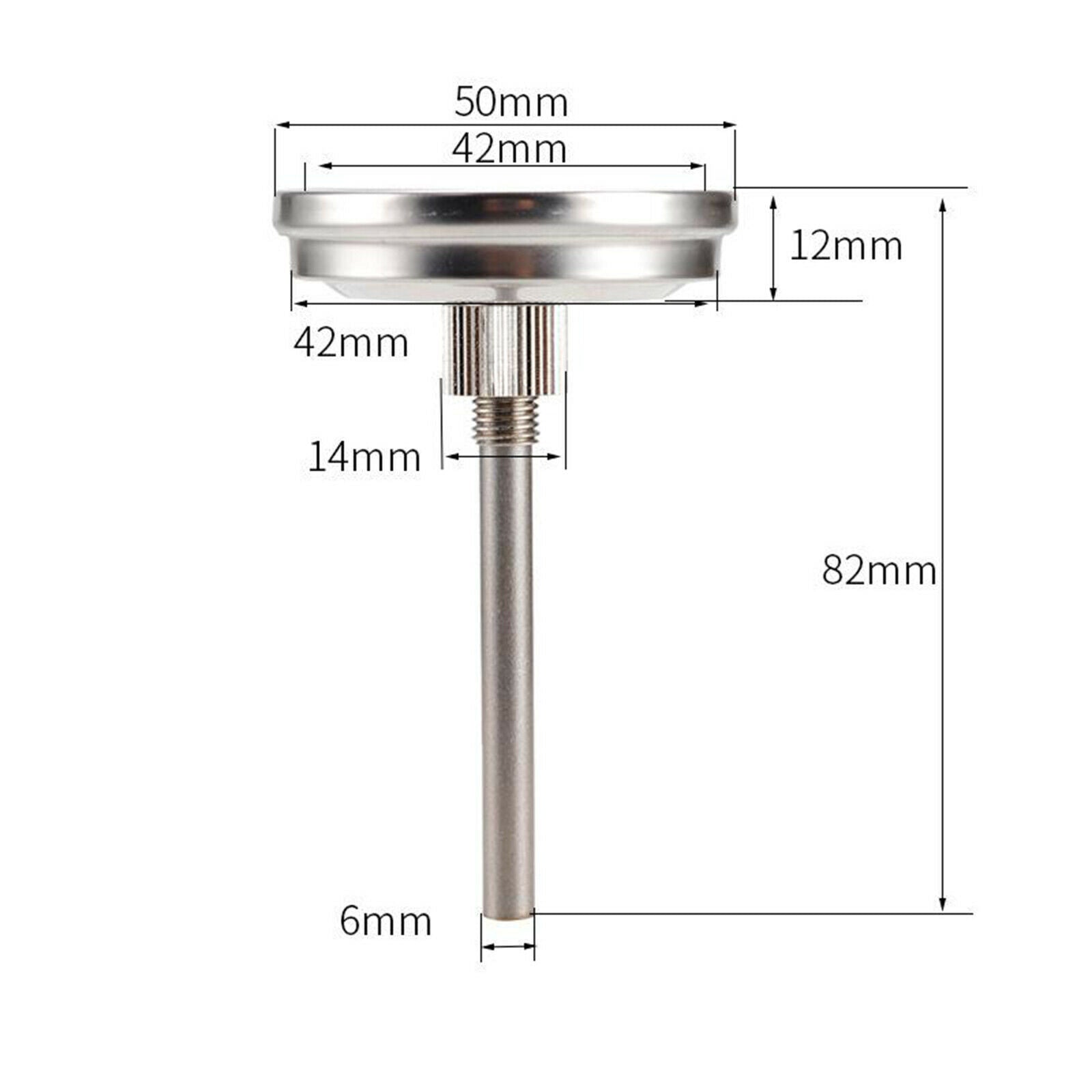 2" Latest BBQ Thermometer Barbecue Cooking Pit Temperature Gauge 250â„ƒ