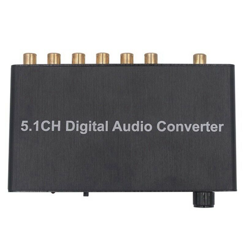 5.1Ch Digital Audio Converter DTS / AC3 for DOLBY Decoding SPDIF Input to 5.1 X2