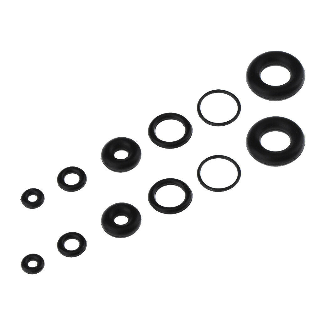 Pack of 40pcs Black Rubber O-Ring Rubber Seals for Airbrushes