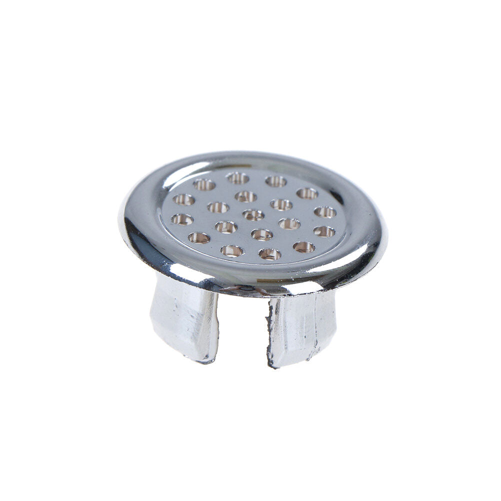 9x Round Ring Overflow Cover Plug Sink Filter Bathroom Basin Sink Drain BaY XC