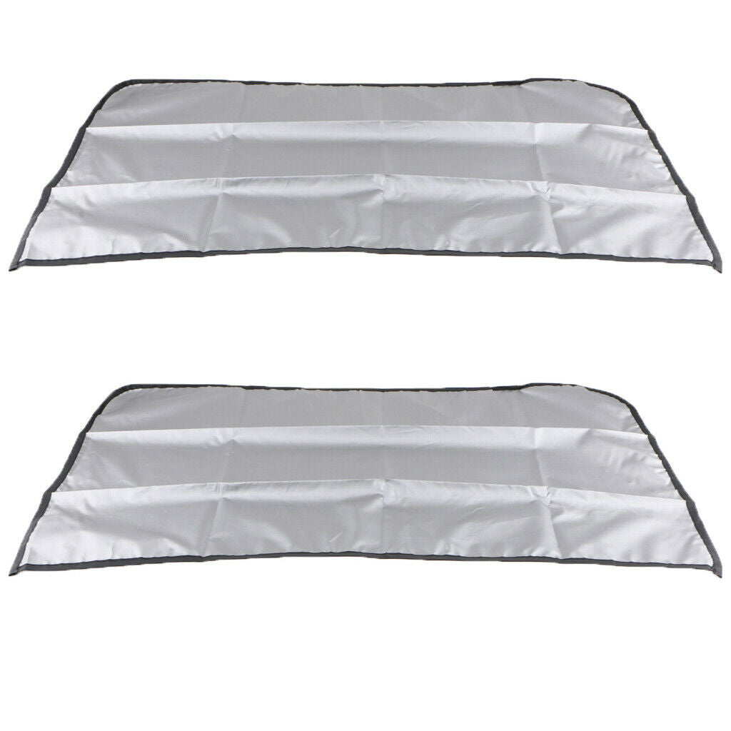 1 Pair UV Protection  Solar Insulation Curtain for Car Side Windows