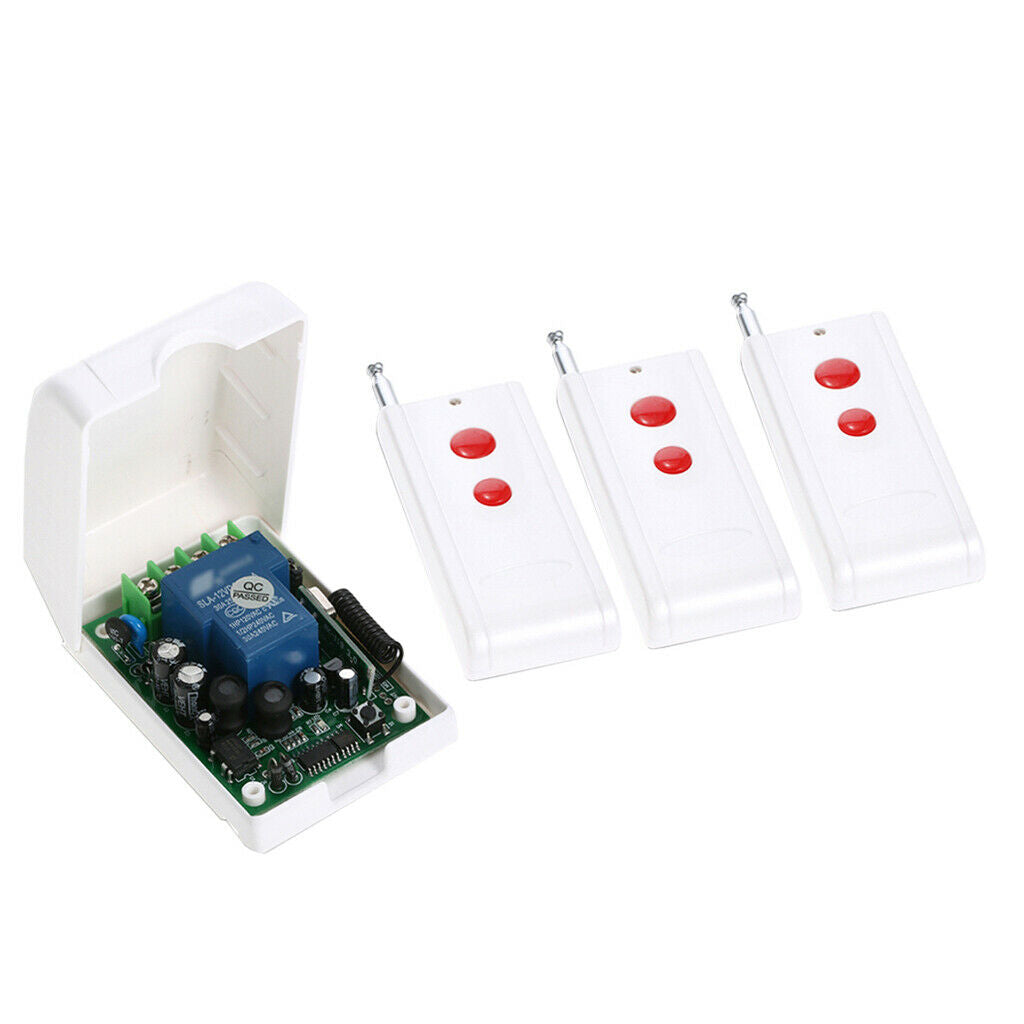 Mini Relay Wireless Switch 433Mhz Remote Control Power LED Lamp Controller Micro