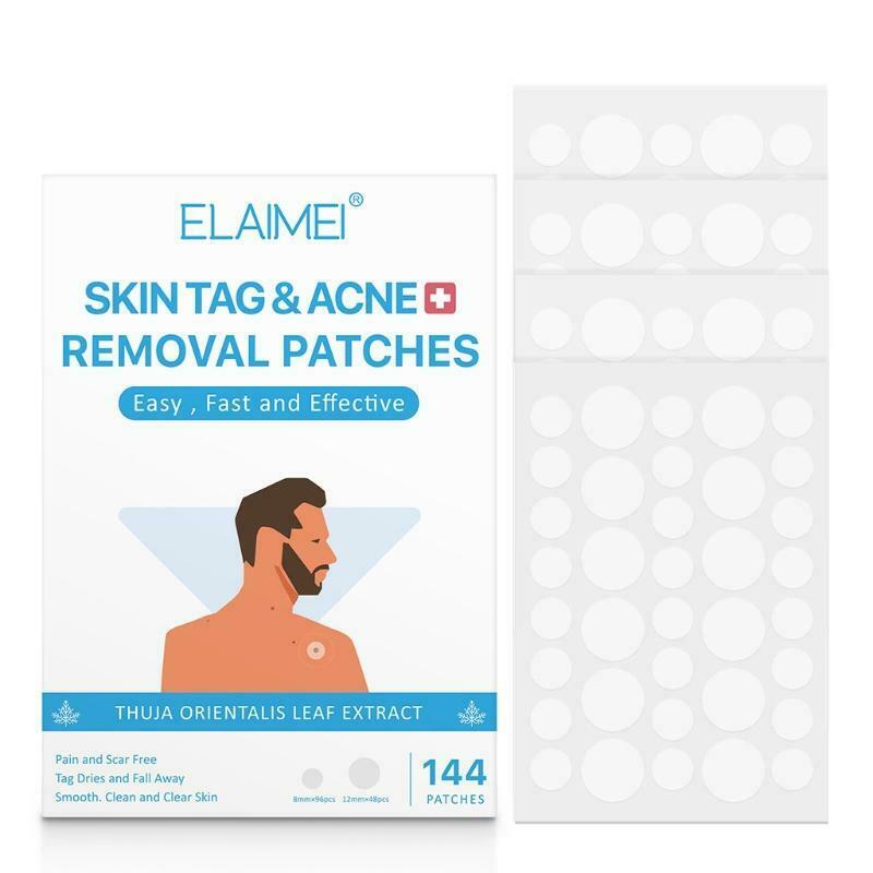 Skin Tag Remover Patches Repair Lotion Set Wart Remover Patches Fast Healing