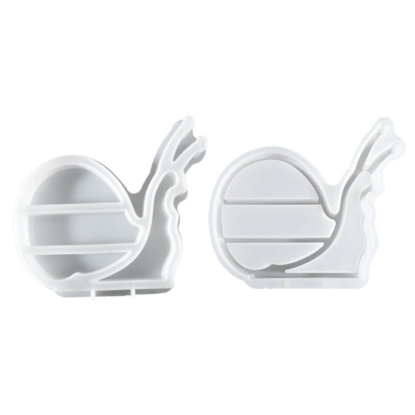 Snail Shape Mold Jewelry Storage Rack Shelf Display Stand Mould DIY Art