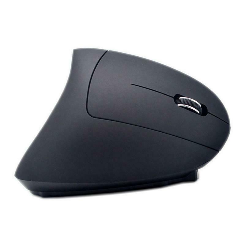 New Wireless Vertical Gaming Mouse Optical Ergonomic Mice 1600DPI Gamer MousBDA