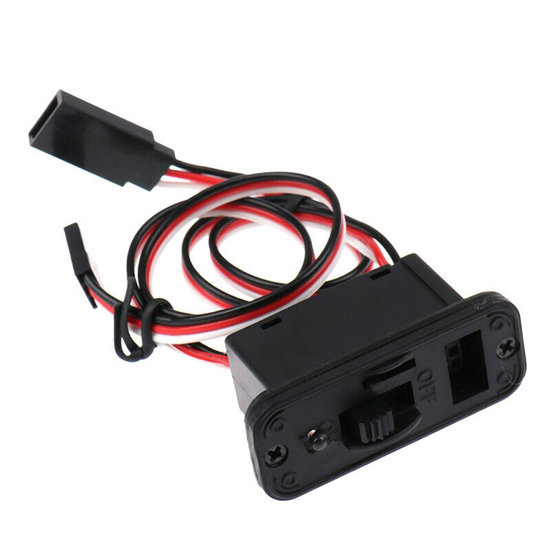 1Pc RC Switch Connectors Heavy Duty RC Switch With LED JR RC On/Off Conne.l8