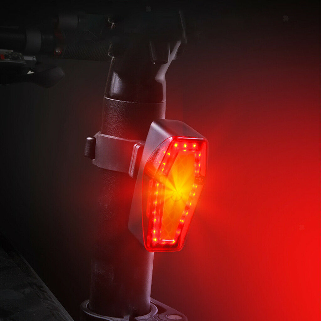 Rear Bicycle Light Taillight USB Rechargeable Safety Light for Night Cycling