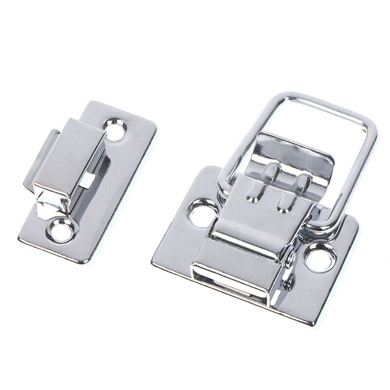 2Pcs Stainless Steel Chrome Toggle Latch For Chest Box Case Suitcase Tool Cl BD