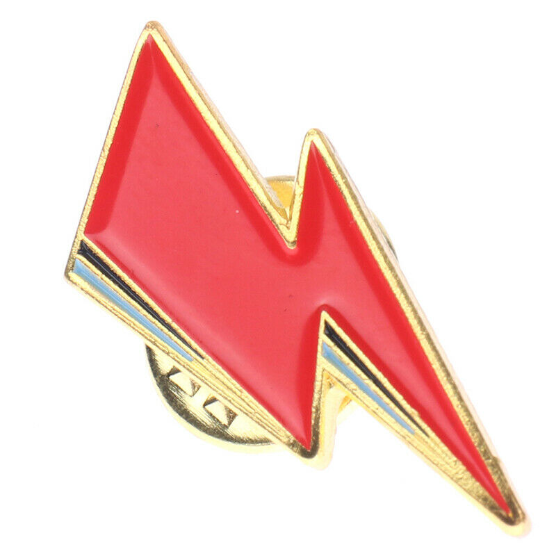 Cartoon Lightning Alloy Brooch Personalized Cartoon Red Lightning Jewelry.l8