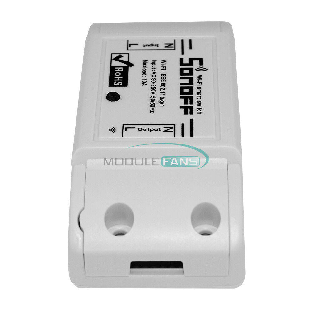 90-250V Sonoff WiFi Wireless Smart Switch Module ABS Shell for Home DIY Android