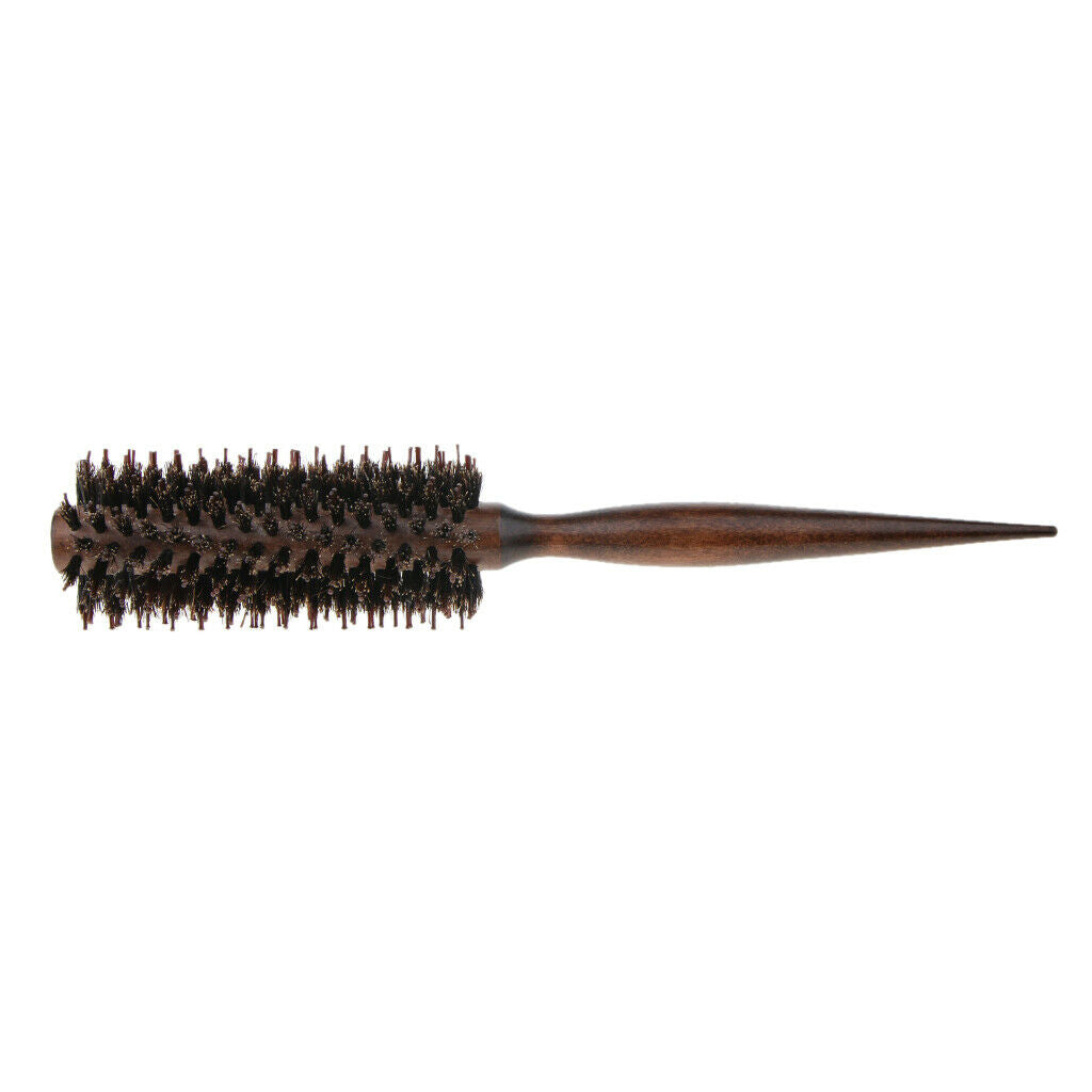 2 Pack Salon Wavy Hair Round Brush Barrel Hair Styling Comb Hairbrush
