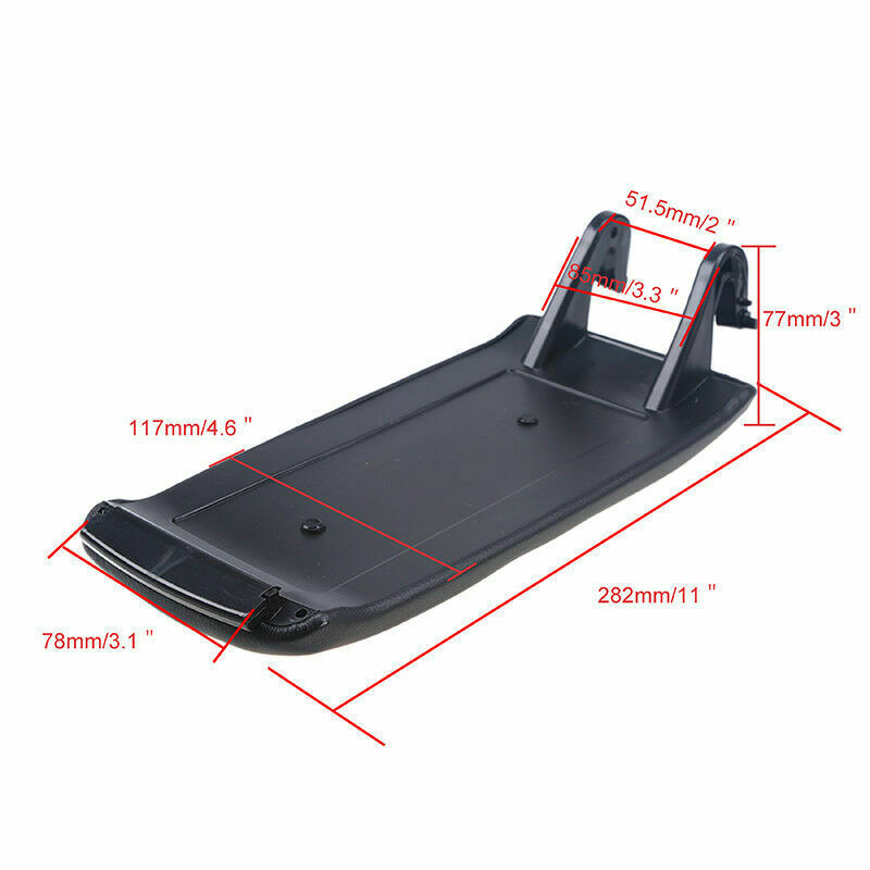 Leather Armrest Center Box Console Lid Cover Cap For Audi A4 S4 A6 C5 1997-2005