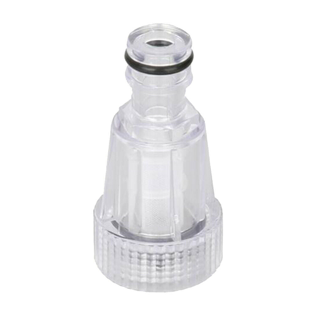 Transparent Plastic Water Input Filter Supplies f/ Pressure Washer Pump