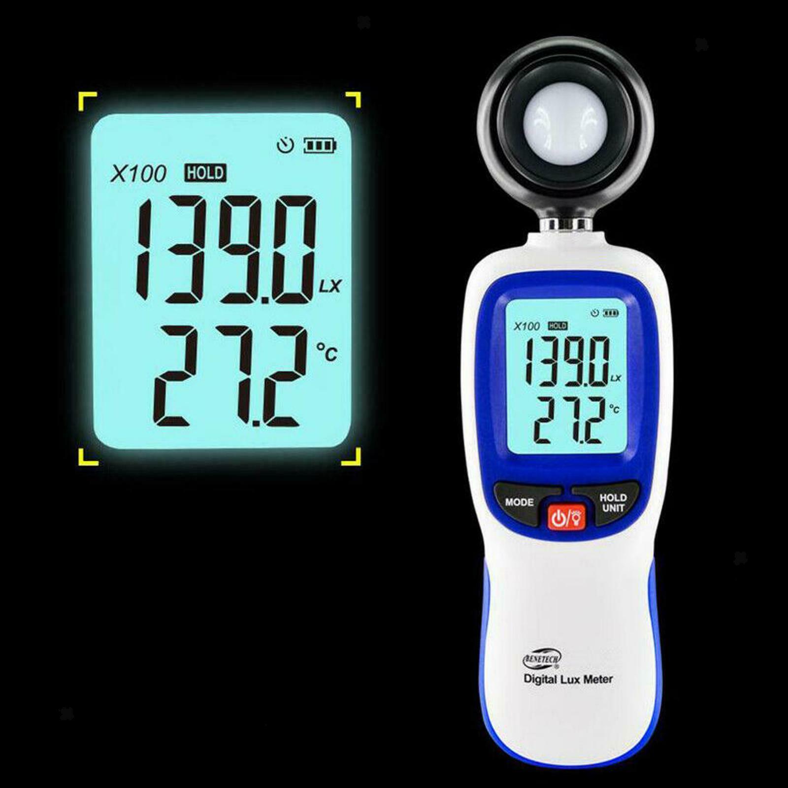 High Precision LCD Display Digital   Meter Portable Light Tester