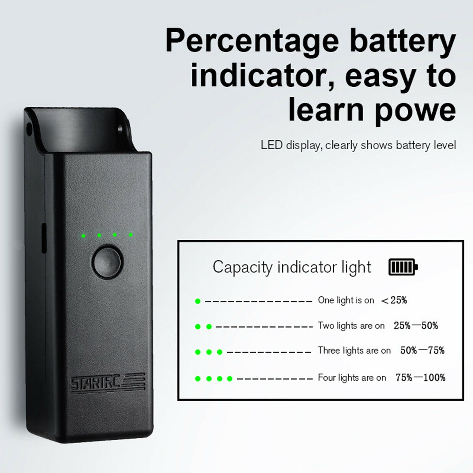 High Capacity Portable Power Bank Charging Case for DJI Pocket 2 Camera