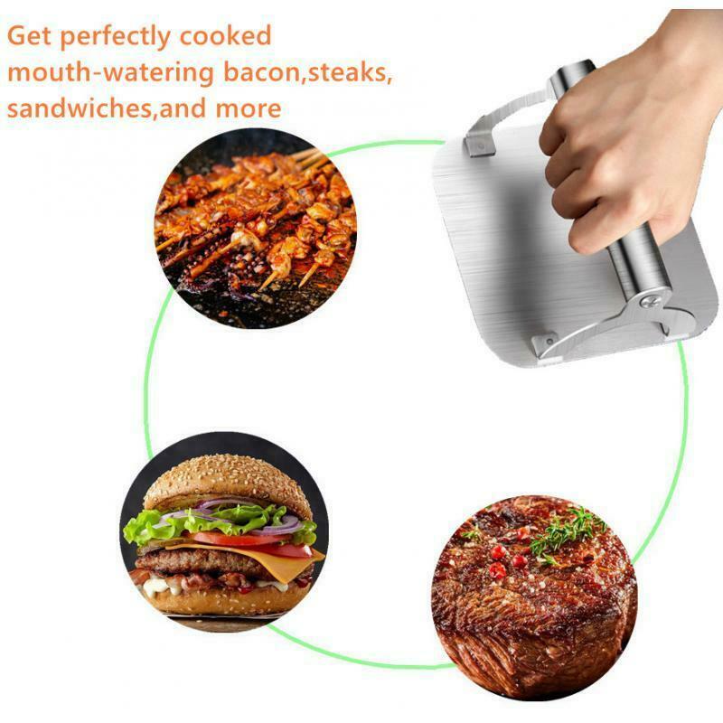 Professional Smash Burger Press Bacon Grill Press Steak Burger Smasher