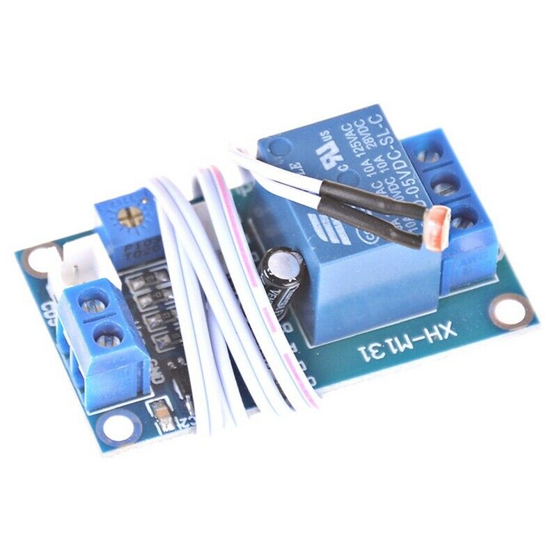 XH-M131 DC 12V Light Control Switch Photoresistor Relay Module Detection SensoR5