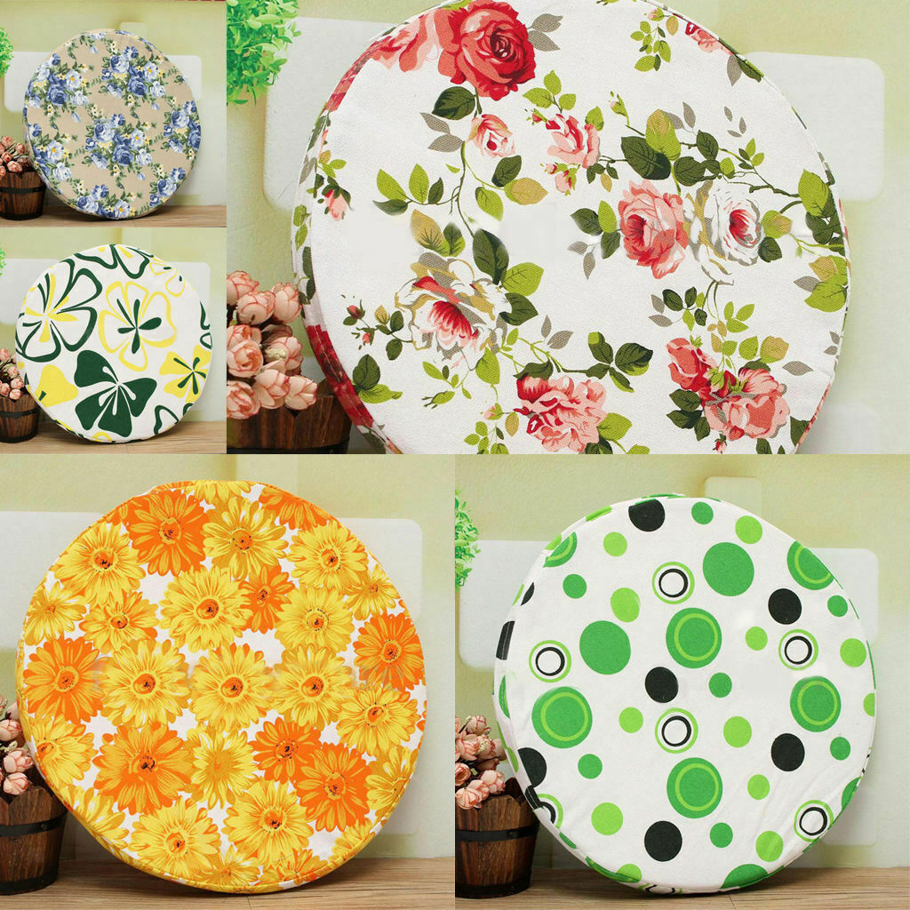 Round   Soft   Chair   Cushion   Pad   Indoor   Outdoor   Bistro   Patio