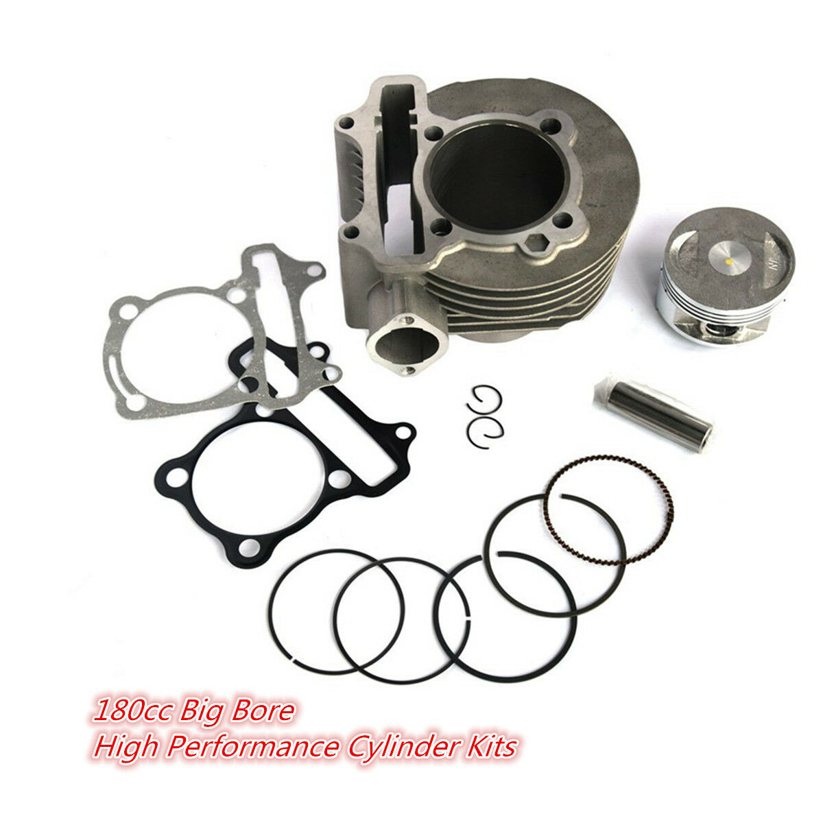 180cc Big Bore High Performance Cylinder Kits for GY6 125cc 150cc 61mm Scooter