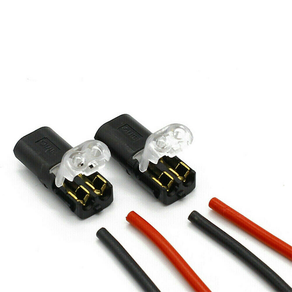 10x 2 Pin Way Plug Auto Waterproof Electrical Connector Wire Cable Automotive US