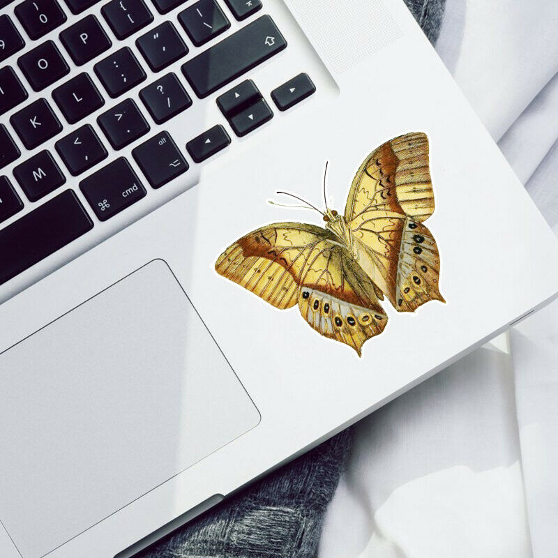 Flying Butterfly Stickers Decals for Water Bottle Cards Laptop Luggage DIY Decor