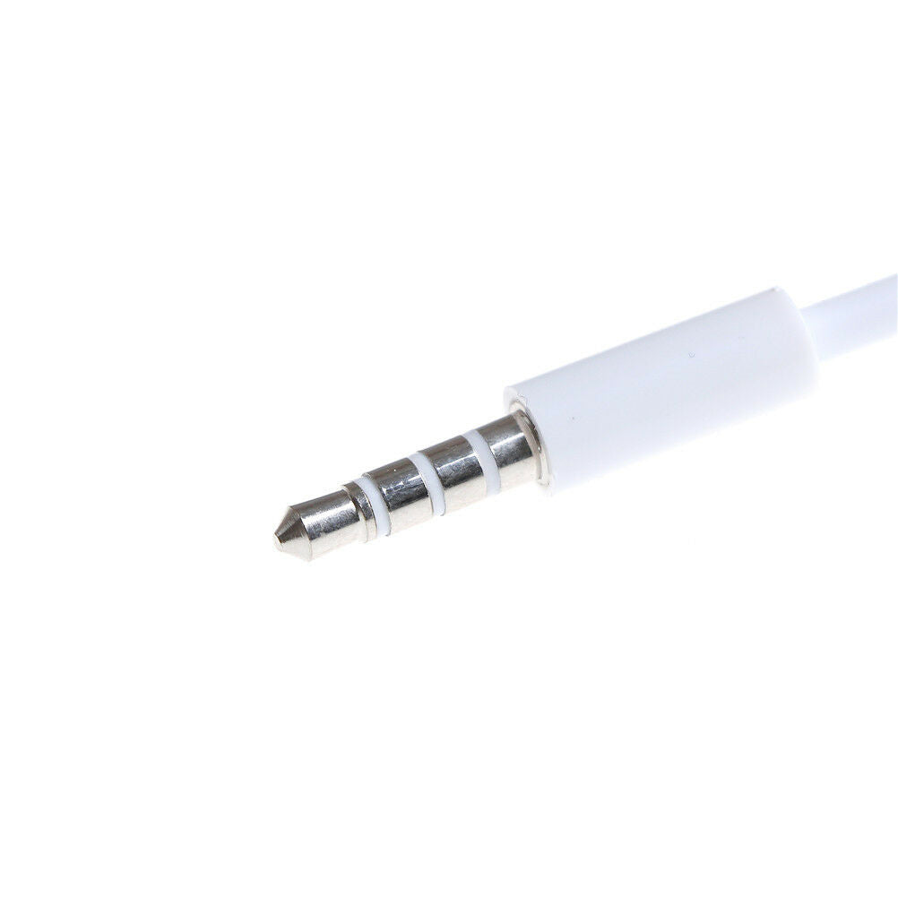 3.3FT 3.5mm AUX Audio Plug Jack to USB 2.0 Male Charge Cable Cord For MP3.l8