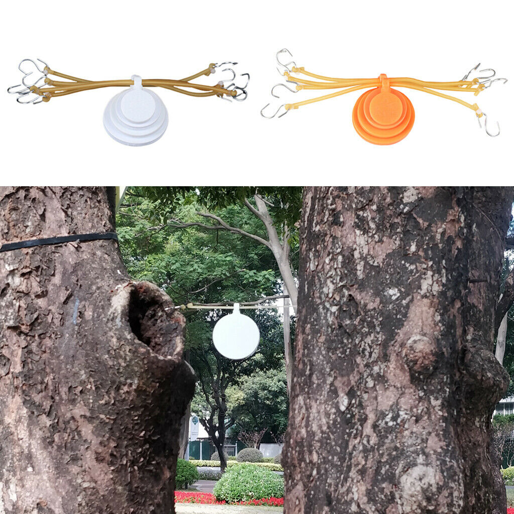 4 lot Slingshot Target Swinging Spinner Aim Reset Shoot Trainer Accessories