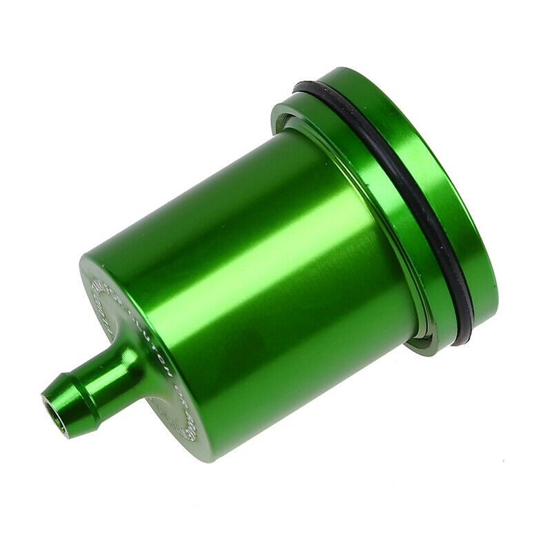 Motorcycle Brake Fluid Reservoir Green Aluminum Alloy Universal Fit For Kawasaki
