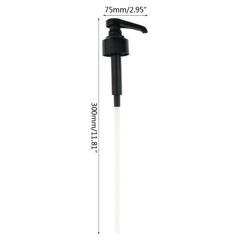 4 Pcs Dispenser Syrup Pump Black Liquid Dispenser for Monin Syrup Pump