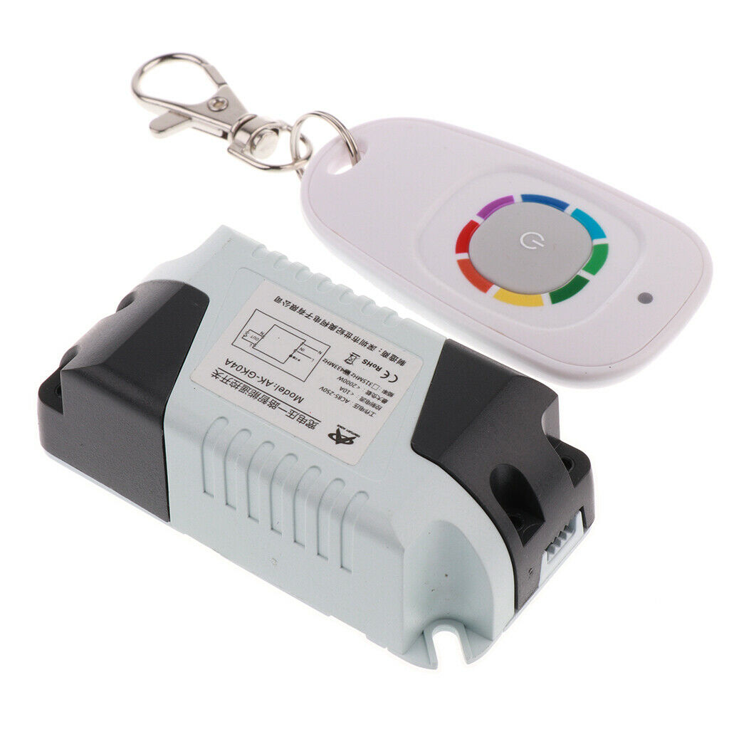 Wireless Remote Control Switch DC15-120V 10A 415MHz Transmitter with Receiver