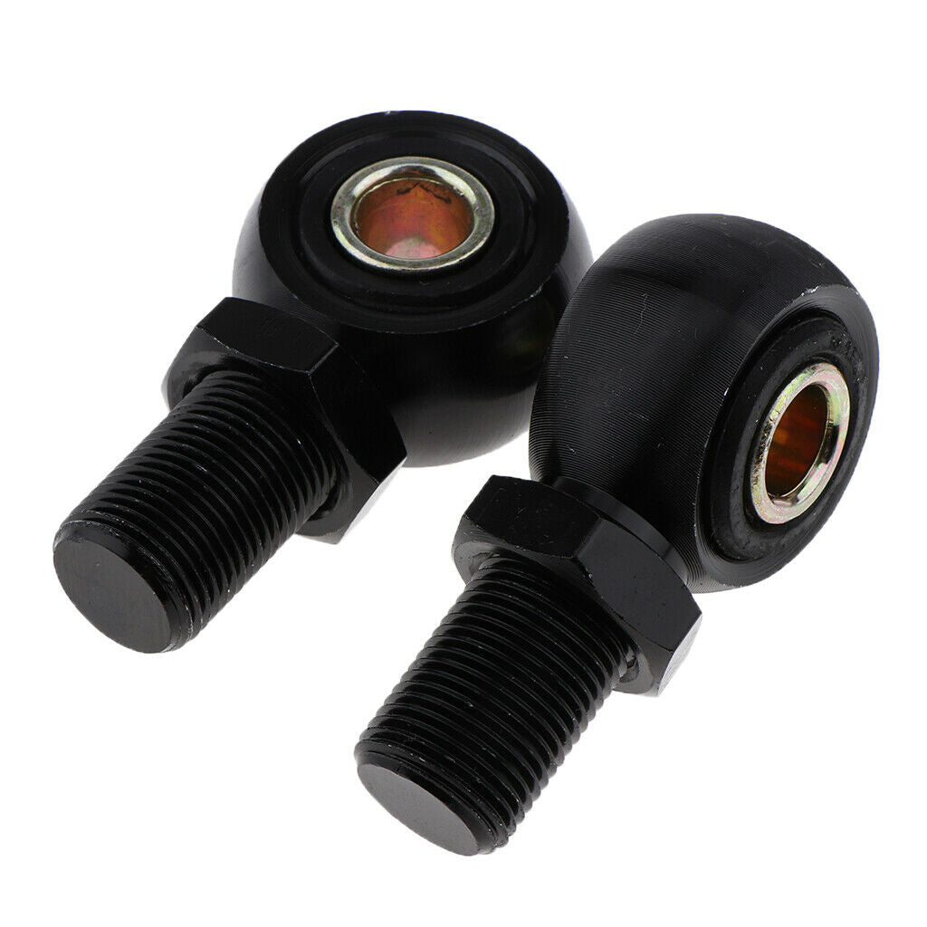 One Pair Eye Adapter Eye End For Motorcycle Scooter Shock Absorber Black