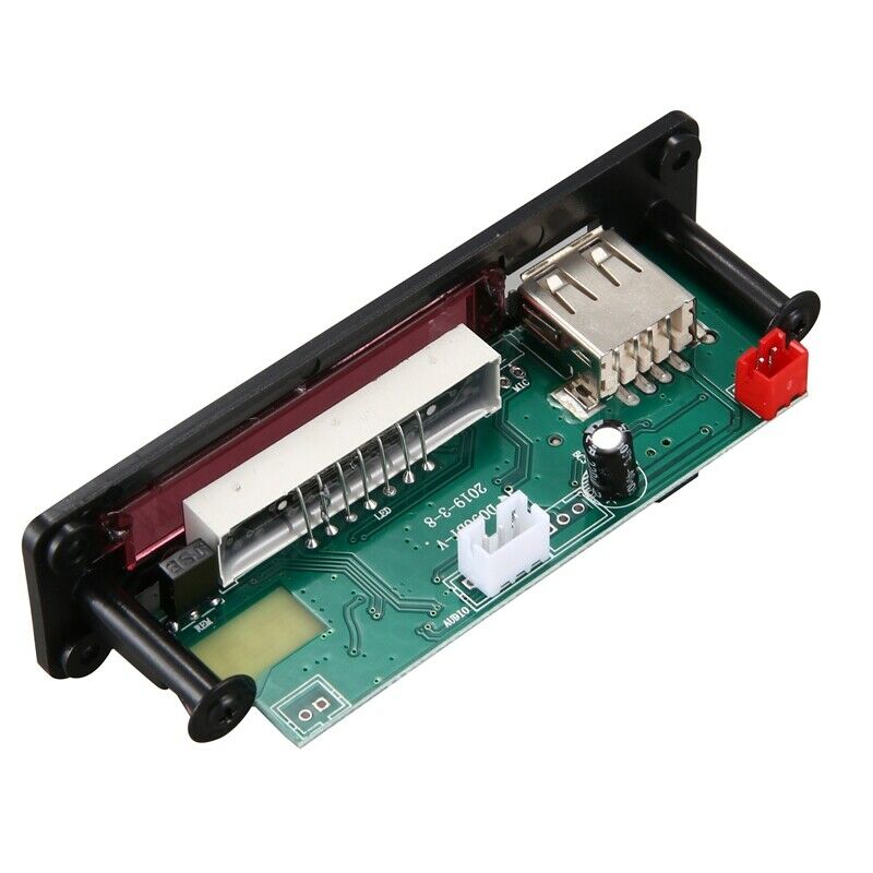 Dc 5V/12V Bluetooth 5.0 Audio Decoder Board Audio Module Usb Aux Sd Fm Radio LH6