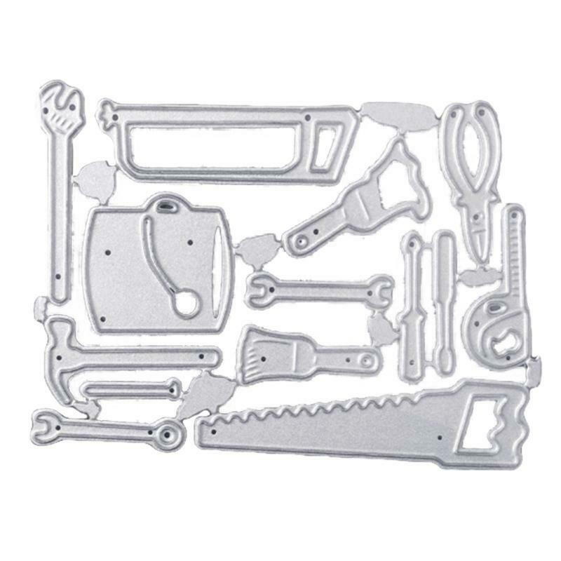 Cutting Dies Stencil Durable Carbon Steel Diecuts Handmade Hardware Tools DIY