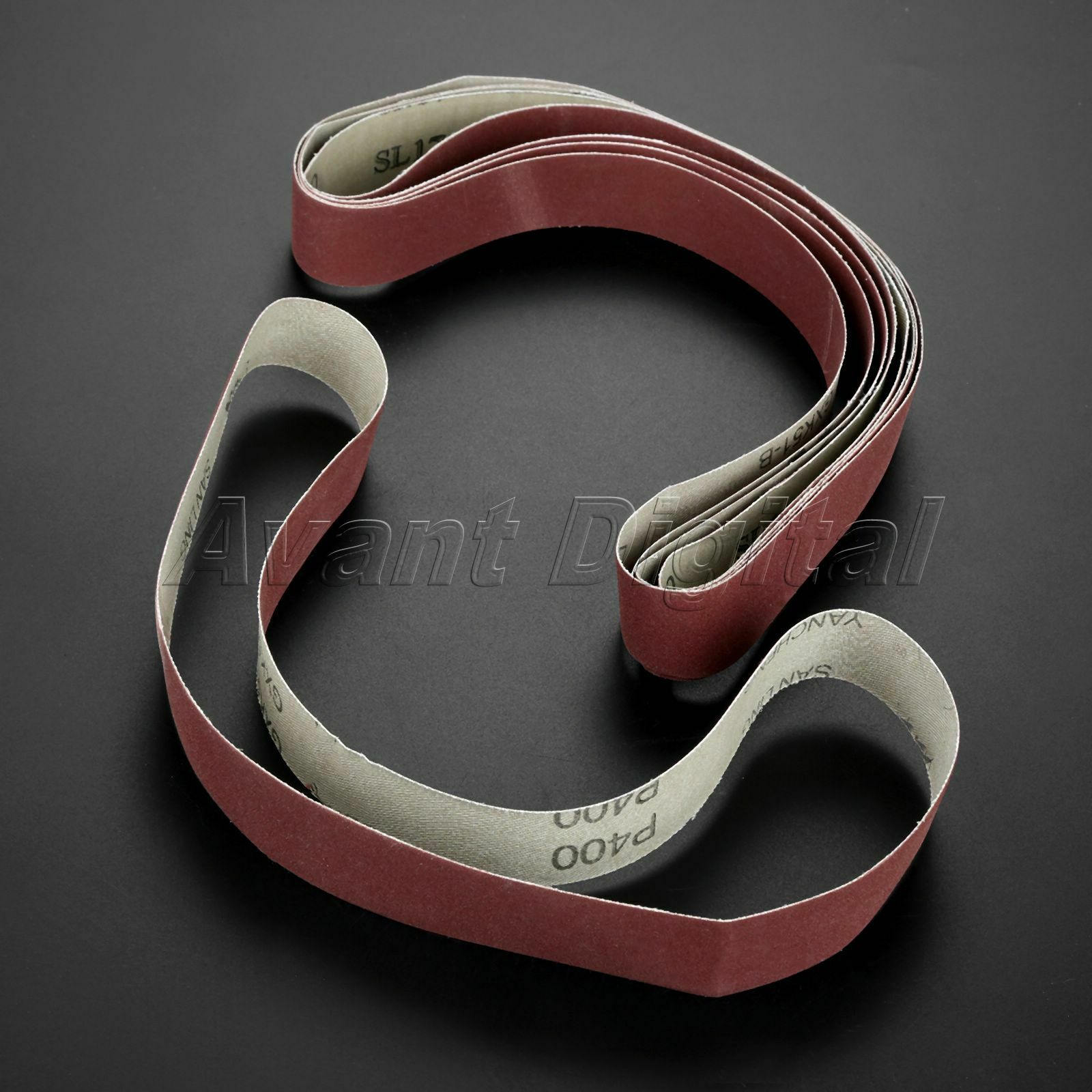 400# Grit Sander Sharpening Sanding Abrasive Belts Paper Polishing Tool 5pcs