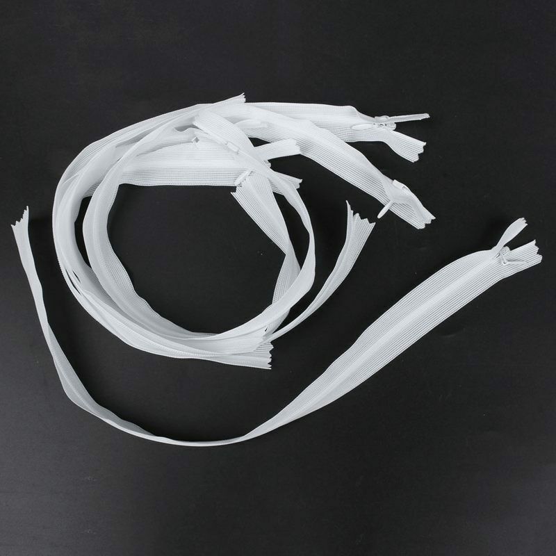 6pcs/lot Invisible zipper Back cushion Skirt Hidden Nylon Zipper for sewing/GaD1