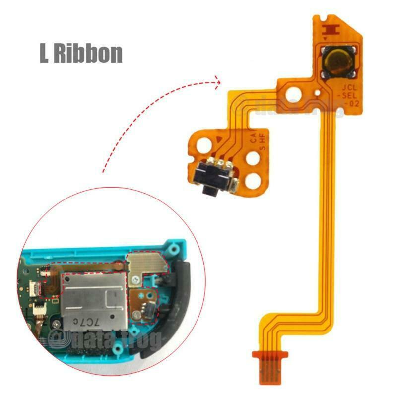 5 in 1 ZL ZR L SL SR Button Key Ribbon Flex Cable for Switch Joy Con Controller